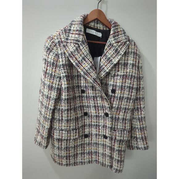 IRO Paris Marton Tweed Jacket NWT - Picture 7 of 9